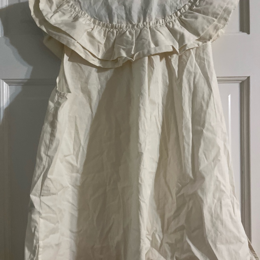 H&M Women's Ruffled White Top - Picture 5 of 5